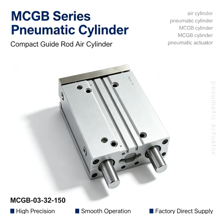 MCGB-03-25-150 Mini Twin-Guide Pneumatic Cylinder factory
